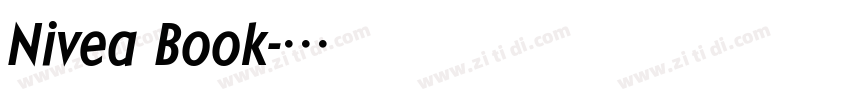 Nivea Book字体转换